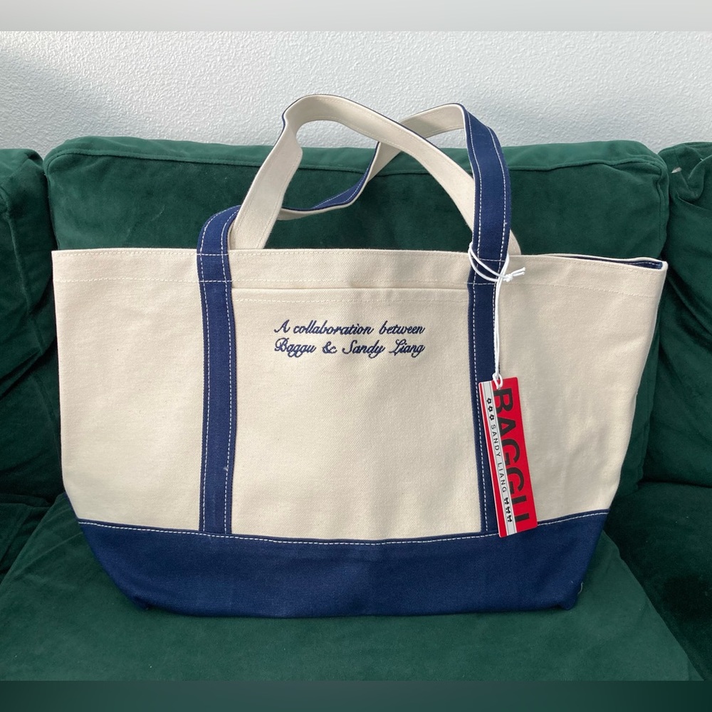 Baggu x Sandy Liang Med Heavyweight Canvas Tote